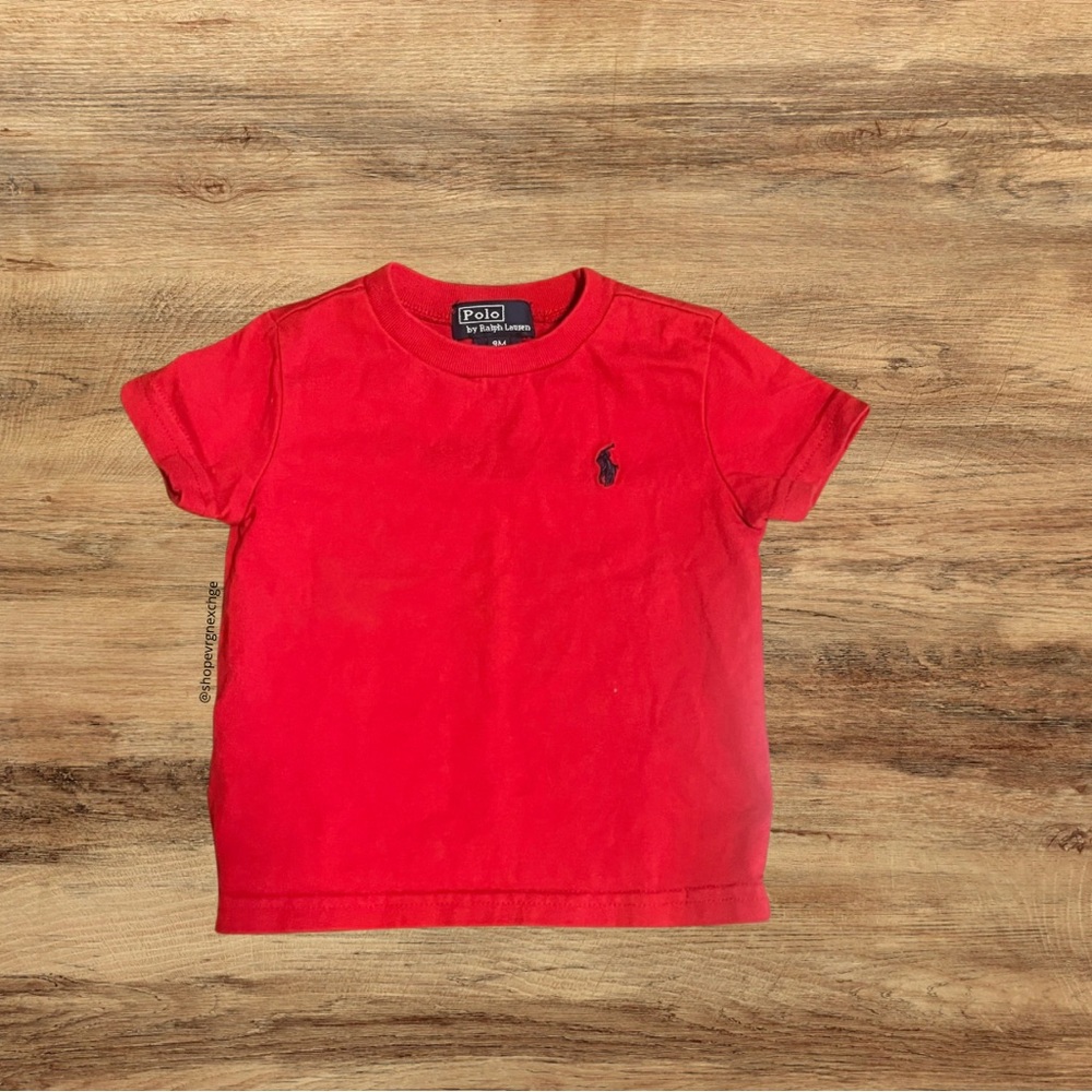 Polo Ralph Lauren Red T-Shirt 9M